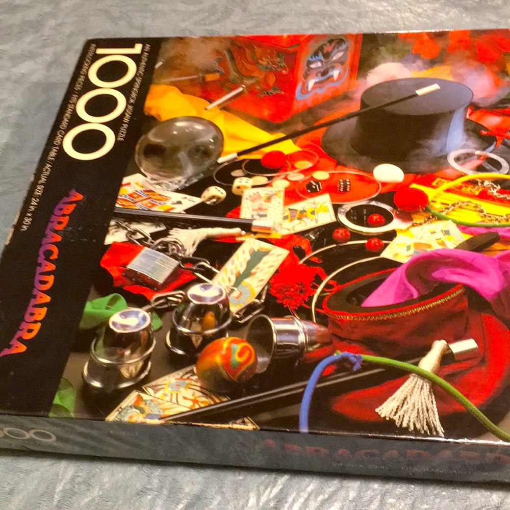 Springbok Abracadabra 1000 piece Vintage Jigsaw Puzzle Complete 24”x 30” Prime